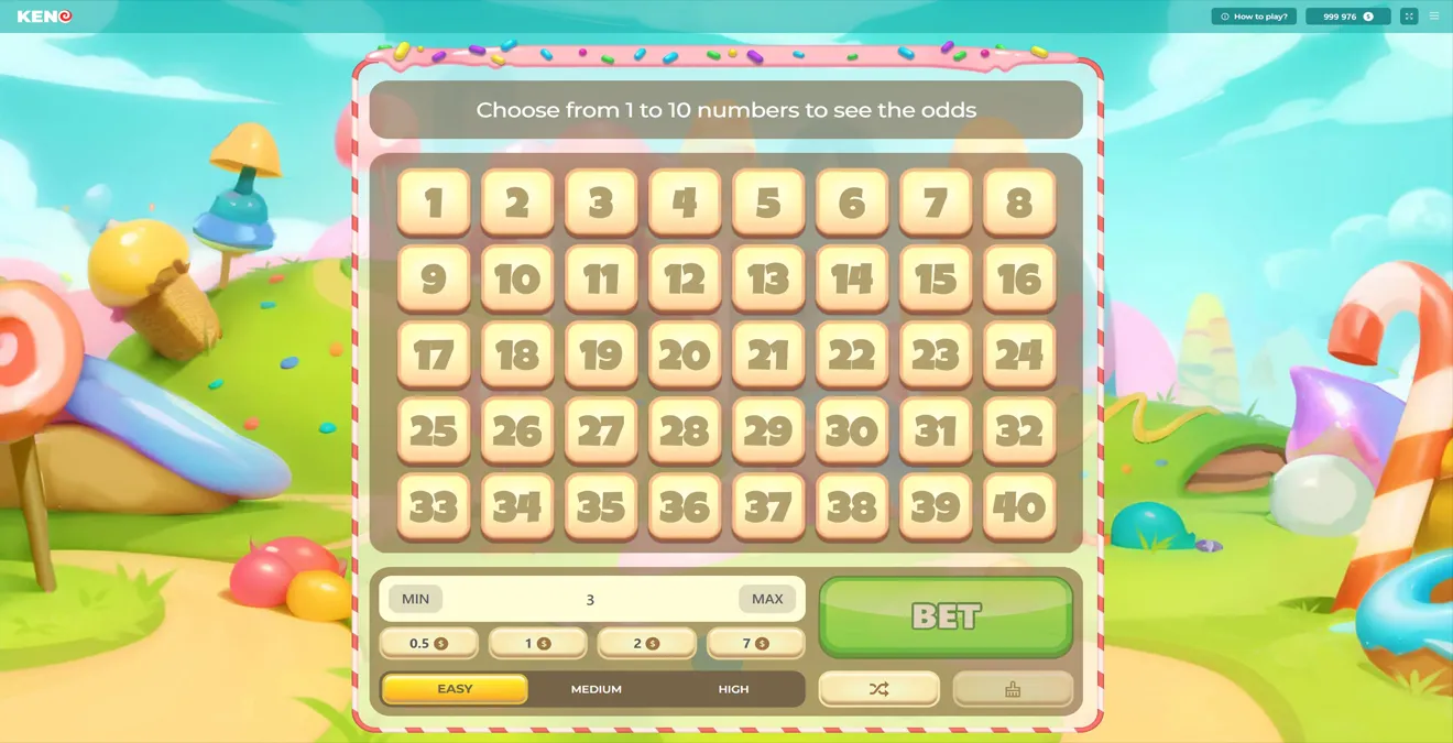 Keno demo preview